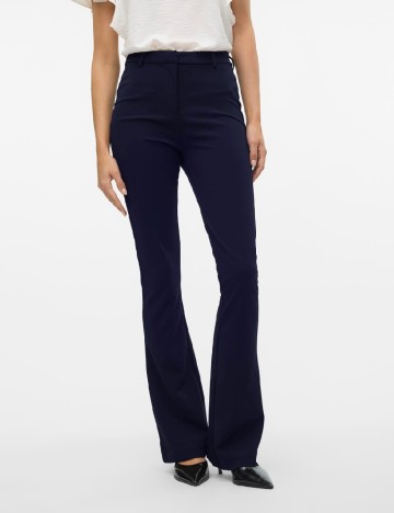 Pantaloni Vero Moda, bleumarin