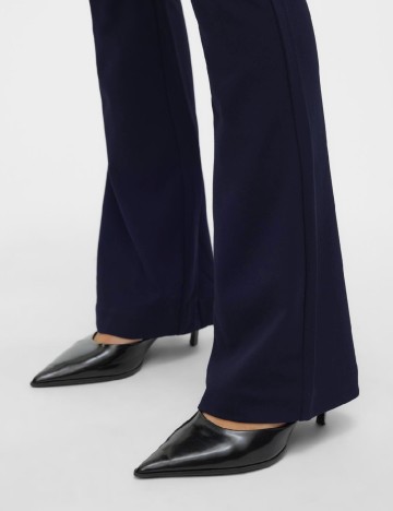 Pantaloni Vero Moda, bleumarin