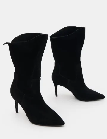 Botine Mohito, negru Negru