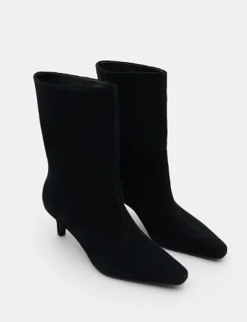 Botine Mohito, negru Negru