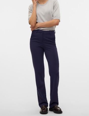 Pantaloni Vero Moda, bleumarin