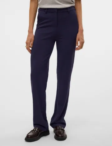 Pantaloni Vero Moda, bleumarin Albastru