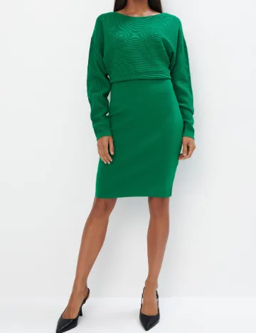 Rochie scurta Mohito, verde Verde