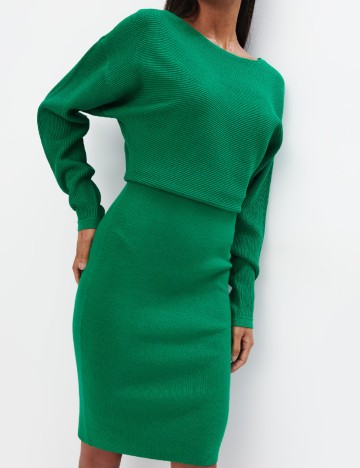 Rochie scurta Mohito, verde