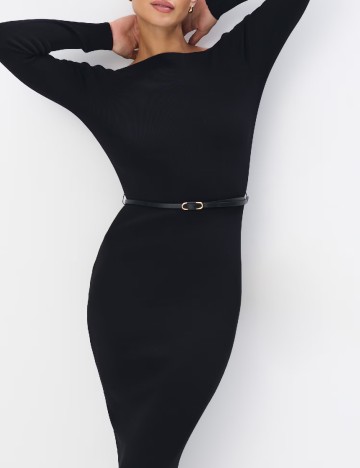 Rochie medie Mohito, negru