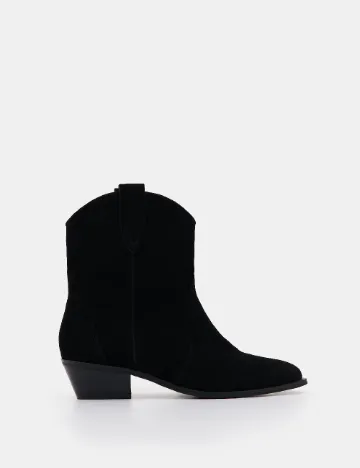 Botine Mohito, negru Negru