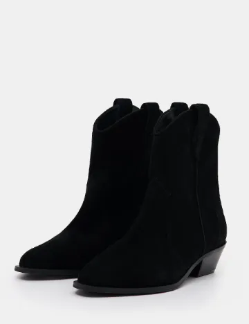 Botine Mohito, negru Negru