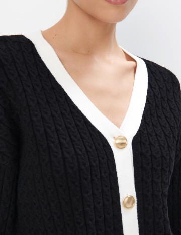 Cardigan Mohito, negru