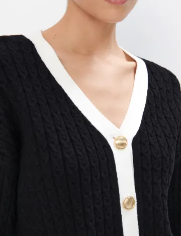 Cardigan Mohito, negru Negru