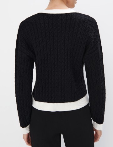 Cardigan Mohito, negru