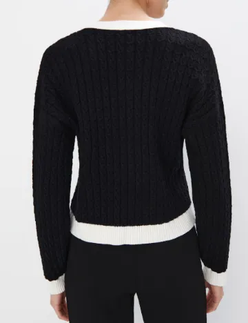 Cardigan Mohito, negru Negru