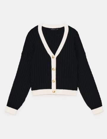 Cardigan Mohito, negru