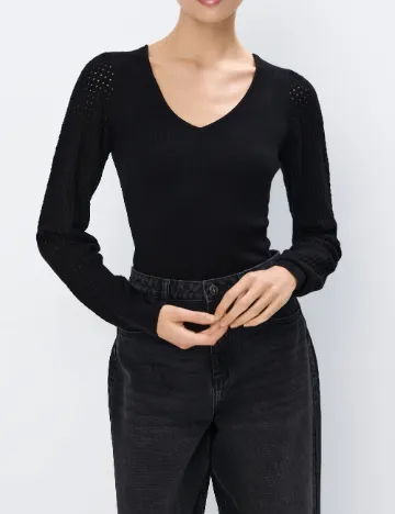 Bluza Mohito, negru Negru