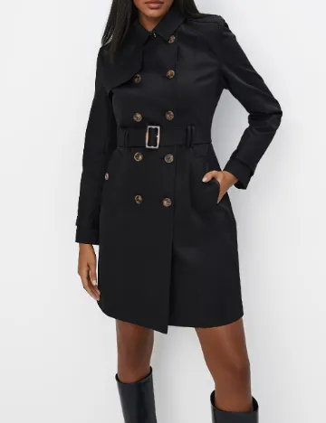 Trench Mohito, negru Negru