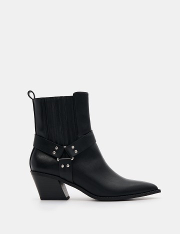 Botine Mohito, negru