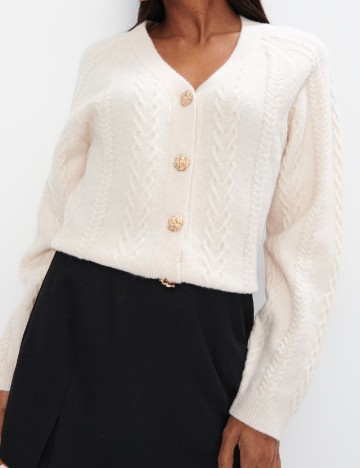 Cardigan Mohito, crem