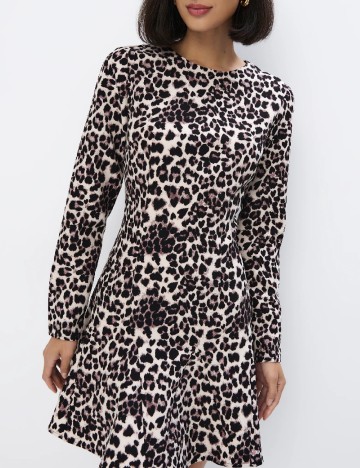 Rochie scurta Mohito, animal print