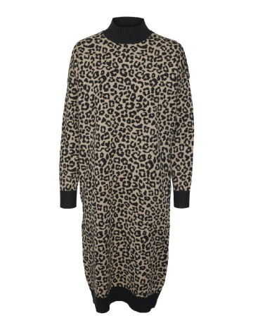 Rochie medie Vero Moda, animal print