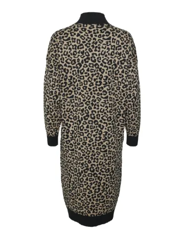 Rochie medie Vero Moda, animal print Animal print