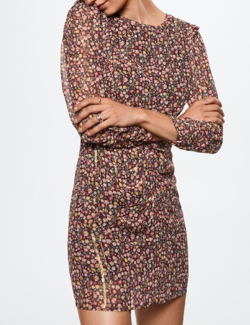 Rochie scurta Mango, floral print