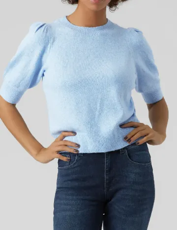 Bluza Vero Moda, bleu Albastru