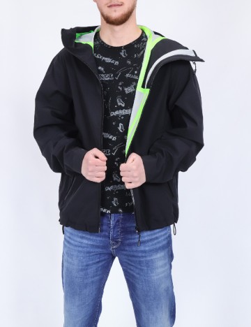 Geaca impermeabila Jack&Jones, negru