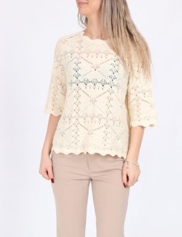 Bluza Vero Moda, crem