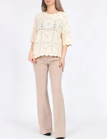 Bluza Vero Moda, crem Crem