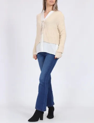 Cardigan Vero Moda, crem Crem