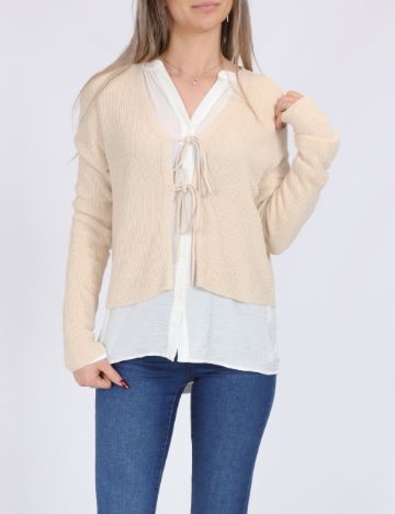 Cardigan Vero Moda, crem