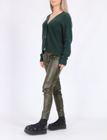 Pantaloni Jacqueline de Yong, verde