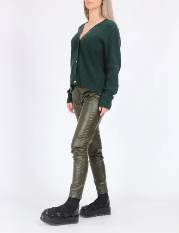 Pantaloni Jacqueline de Yong, verde Verde