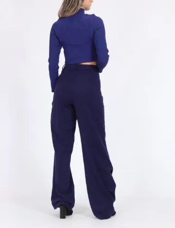 Pantaloni Only, bleumarin Albastru