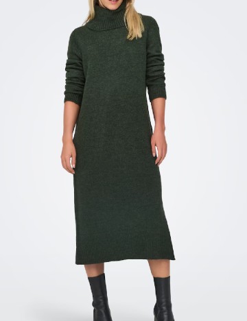 Rochie medie Only, verde