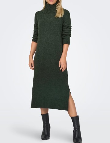 Rochie medie Only, verde