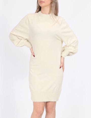 Rochie scurta Only, crem