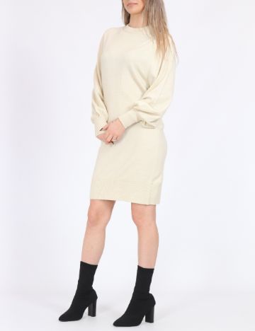 Rochie scurta Only, crem