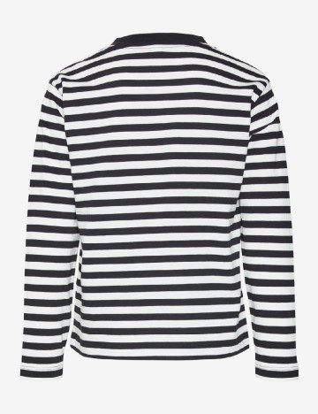 Bluza Vero Moda Kids, alb/negru