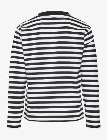 Bluza Vero Moda Kids, alb/negru Negru