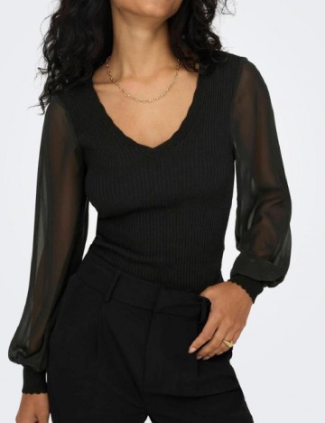 Bluza Only, negru