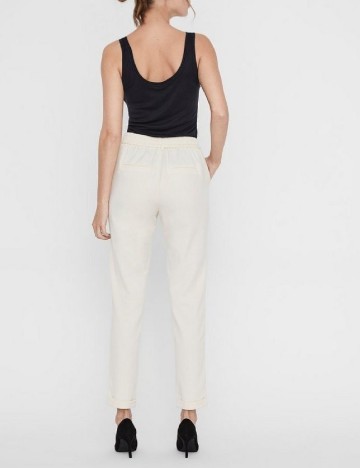 Pantaloni Vero Moda, ecru