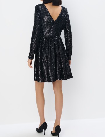 Rochie scurta Mohito, negru