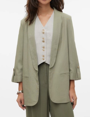 Blazer Vero Moda, verde