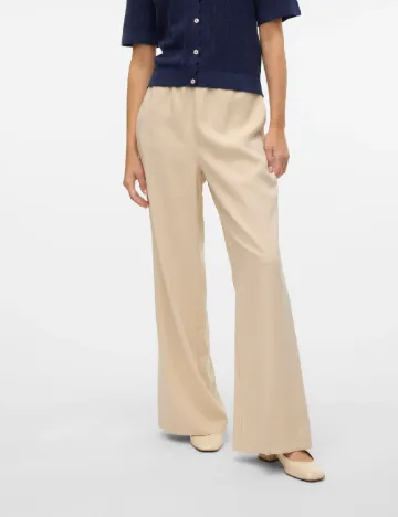 Pantaloni Vero Moda, crem Crem