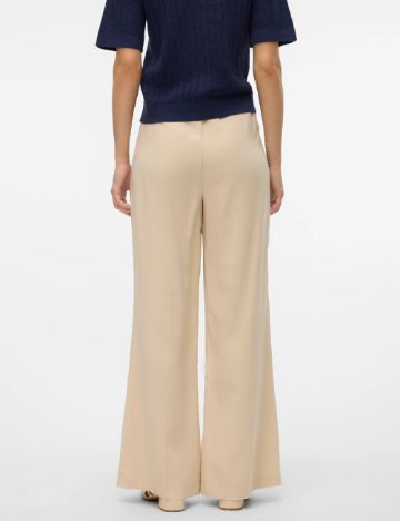 Pantaloni Vero Moda, crem