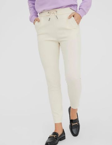 Pantaloni Vero Moda, crem