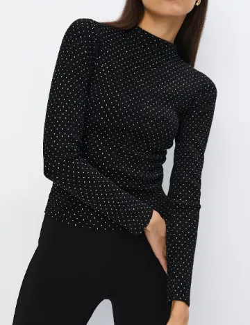 Bluza Mohito, negru Negru