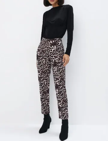 Pantaloni Mohito, animal print Animal print