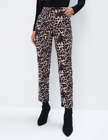 Pantaloni Mohito, animal print