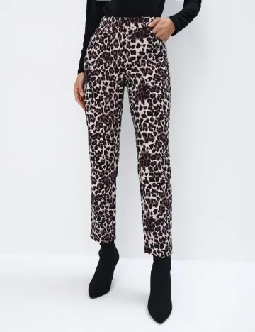 Pantaloni Mohito, animal print Animal print